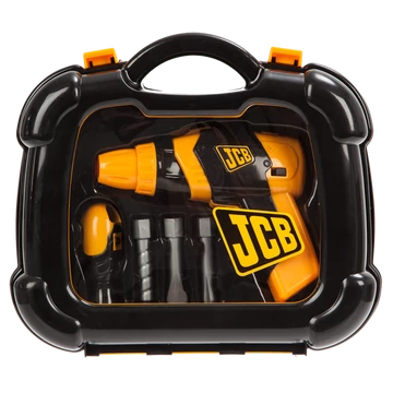 JCB játék csavarozó készlet