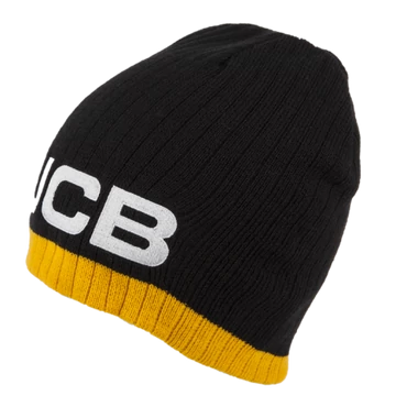 JCB fekete-sárga thermo sapka