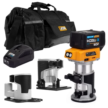 JCB 18RT-KIT kombinált felsőmaró szett 18V