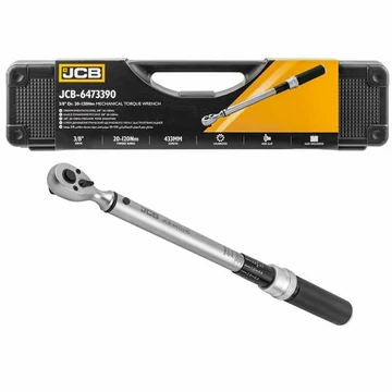 JCB 6473390 kétirányú nyomatékkulcs 20–120 Nm 3/8"