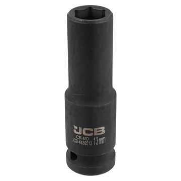 JCB 4458513 mélyített ütvecsavarozó dugókulcs 1/2" x 13 mm