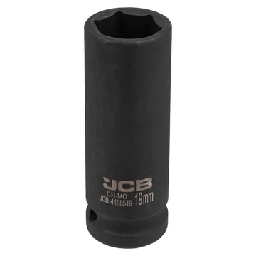 JCB 4458519 mélyített ütvecsavarozó dugókulcs 1/2" x 19 mm