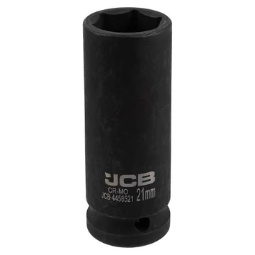 JCB 4458521 mélyített ütvecsavarozó dugókulcs 1/2" x 21 mm