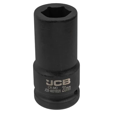 JCB 46510020 mélyített ütvecsavarozó dugókulcs 3/4" 20 mm