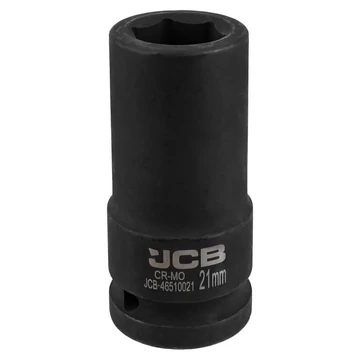 JCB 46510021 mélyített ütvecsavarozó dugókulcs 3/4" 21 mm