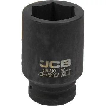 JCB 46510035 mélyített ütvecsavarozó dugókulcs 3/4" 35 mm