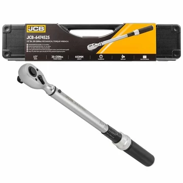 JCB 6474525 kétirányú nyomatékkulcs 20–120 Nm 1/2"