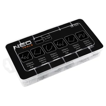 NEO Tools 19-159 műanyagjavító kapocs készlet