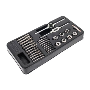 NEO Tools 84-246 Menetkészítő készlet, műhelykocsitálcával, 31db