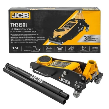 JCB TH31501 alacsony profilú, dupla dugattyús, alumínium versenyemelő 1,5T