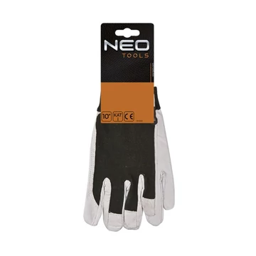 NEO Tools 97-603 munkakesztyű, sertés színbőr, tépőzáras, 10"