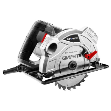 Graphite 58G492 körfűrész lézerirányzékkal, 1500W, 185mm 