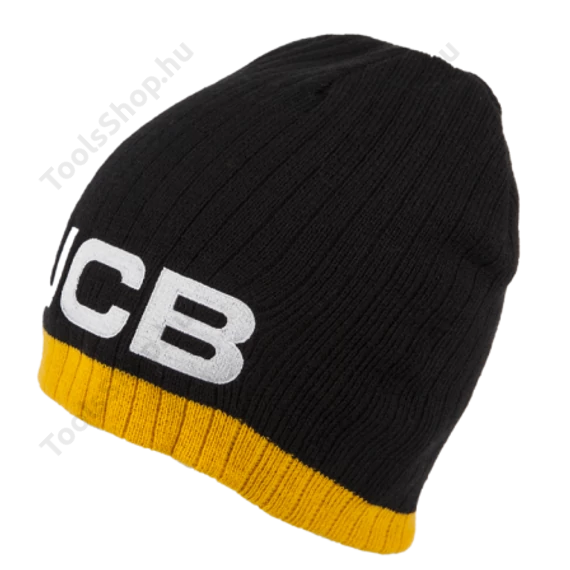 JCB fekete-sárga thermo sapka
