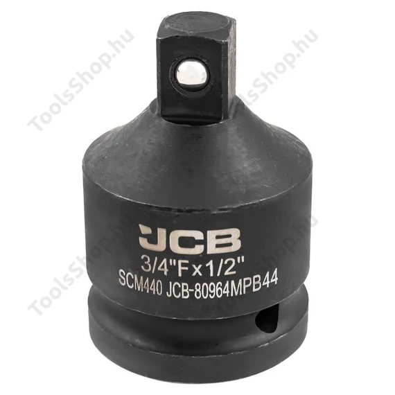 JCB 80964MPB ütvecsavarozó adapter 3/4” x 1/2”