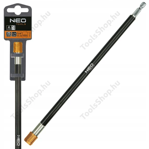 NEO Tools 06-073 mágneses behatószár csavarhúzó bitekhez 300mm