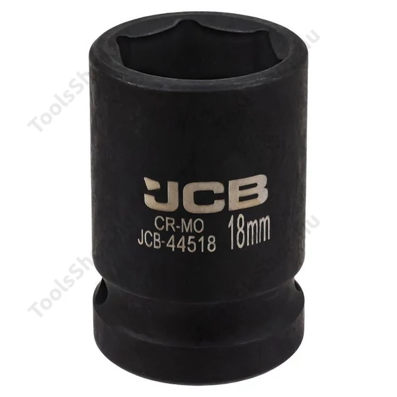 JCB 44518 ütvecsavarozó dugókulcs 1/2" 18 mm