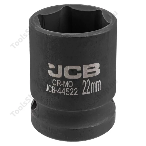 JCB 44522 ütvecsavarozó dugókulcs 1/2" 22 mm