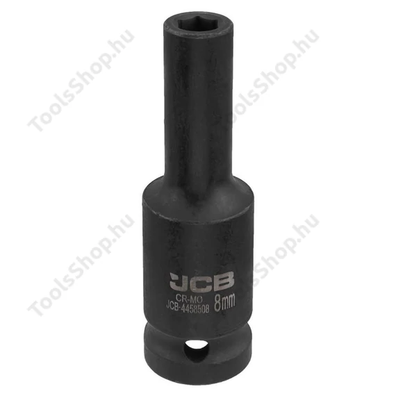 JCB 4458508 mélyített ütvecsavarozó dugókulcs 1/2" x 8 mm