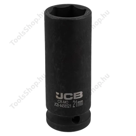 JCB 4458521 mélyített ütvecsavarozó dugókulcs 1/2" x 21 mm