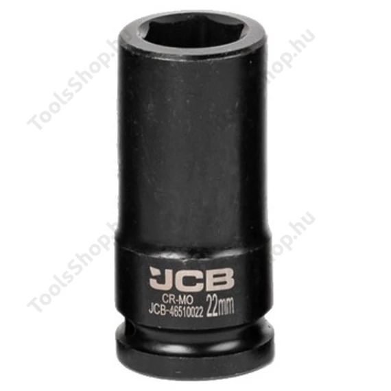JCB 46510022 mélyített ütvecsavarozó dugókulcs 3/4" 22 mm