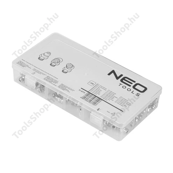 NEO Tools 11-973 zsírzógomb készlet, 110db