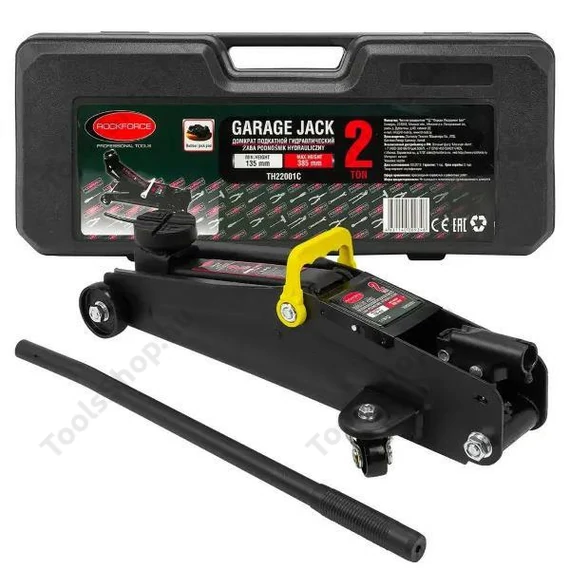 RockForce TH22001C hidraulikus emelő, krokodil 2 t