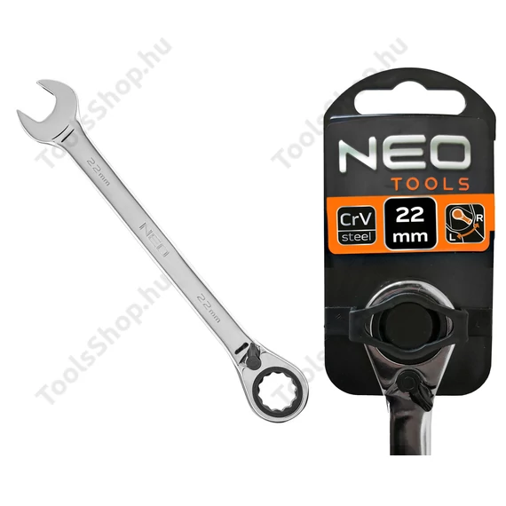 NEO Tools 09-334 racsnis csillag-villáskulcs 22 mm