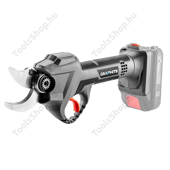 Graphite 58G029 akkus szénkefementes metszőolló Energy+ 18V, 30mm-ig, akku és töltő nélkül