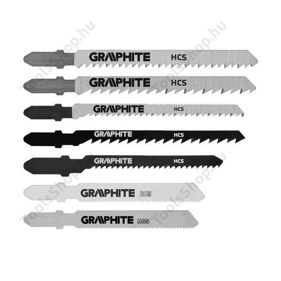 Graphite 57H755 dekopírfűrészlap készlet 10db