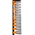 Kép 8/8 - NEO Tools 10-000 Dugókulcskészlet 1/4", 14db