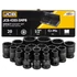 Kép 1/11 - JCB 4203-5MPB ütvecsavarozó dugókulcs 1/2" 20 részes 8-32mm