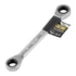 Kép 1/3 - JCB racsnis gyűrűskulcs 10, 12 mm
