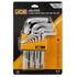 Kép 1/4 - JCB 5137S imbuszkulcs készlet 13 db-os