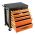Kép 1/17 - NEO Tools 84-214-6 fém műhelykocsi, 5 fiókkal, 117db szerszámmal