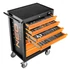 Kép 1/24 - NEO Tools 84-222-12 fém műhelykocsi, 7 fiókkal, 176 db szerszámmal