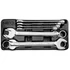 Kép 11/17 - NEO Tools 84-222-9 fém műhelykocsi, 7 fiókkal, 129db szerszámmal
