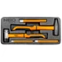 Kép 16/17 - NEO Tools 84-222-9 fém műhelykocsi, 7 fiókkal, 129db szerszámmal