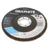 Kép 1/3 - Graphite 55H986 lamellás csiszolókorong 125mm, K36