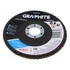 Kép 1/3 - Graphite 55H989 lamellás csiszolókorong 125mm, K80