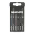 Kép 2/2 - Graphite 57H754 dekopírfűrészlap készlet 6db