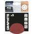 Kép 1/4 - Graphite 58T290 tépőzáras csiszolókorongok 125 mm P80, 5 db