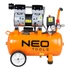 Kép 3/12 - NEO Tools 12K021-1 extra csendes olajmentes kompresszor 24L
