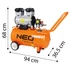 Kép 3/13 - NEO Tools 12K022-1 extra csendes olajmentes kompresszor 50L